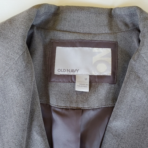 Old Navy Women's Medium Grey Business Coat - Picture 2 of 16
